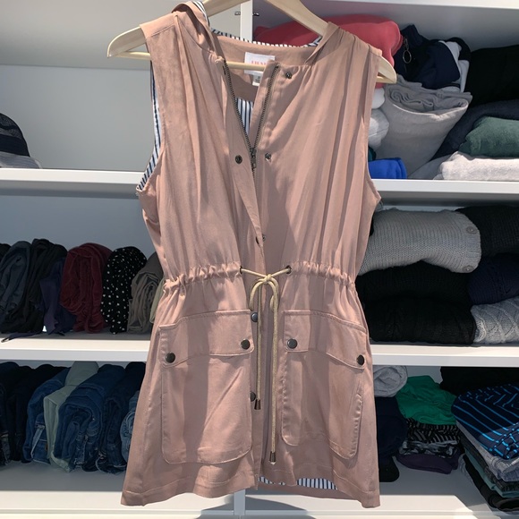 First Love Jackets & Blazers - First Love pink vest